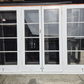 French Doors with Sidelights 2050 x 2875 W Gd cond #2310