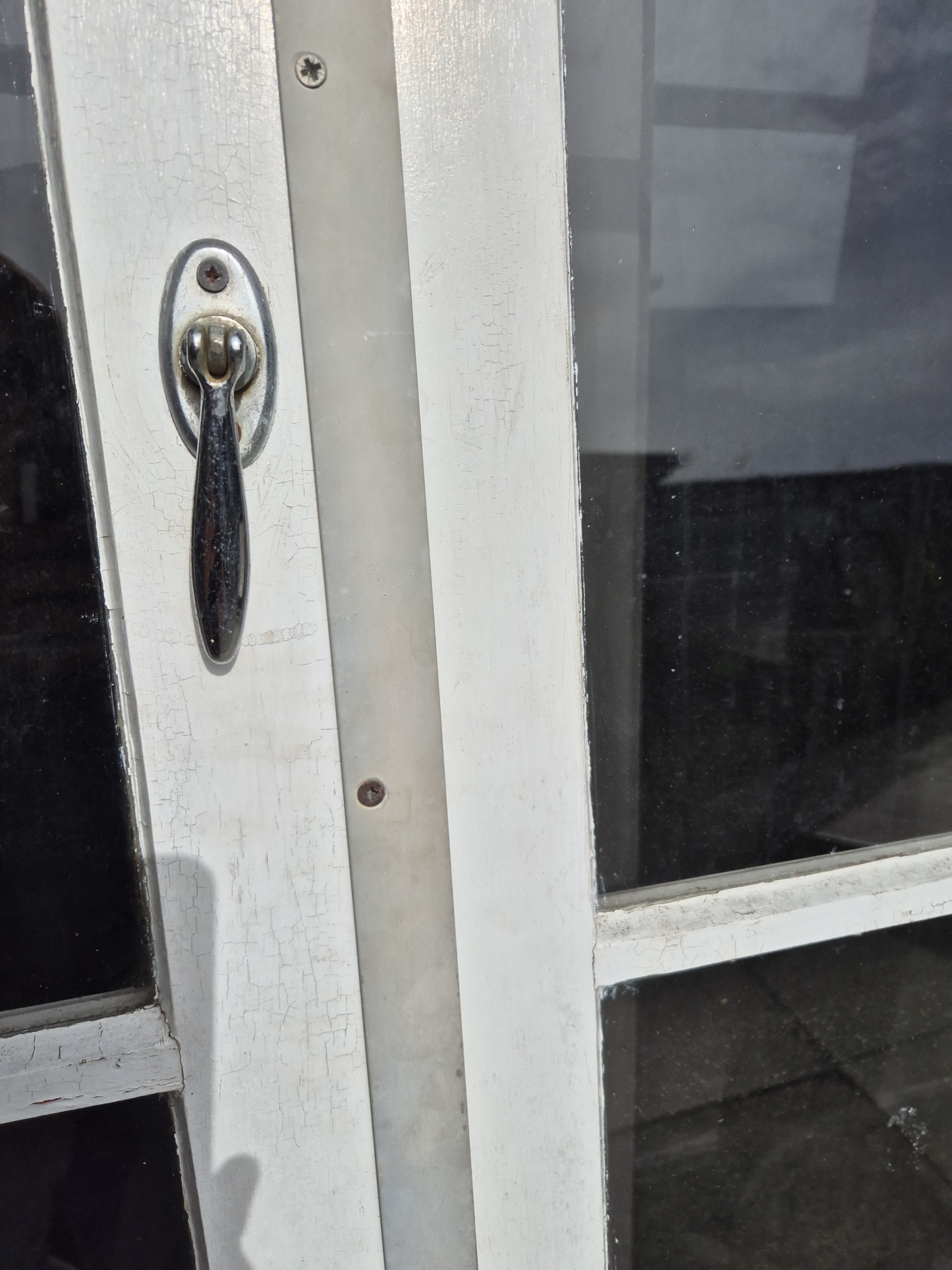 French Doors with Sidelights 2050 x 2875 W Gd cond #2310