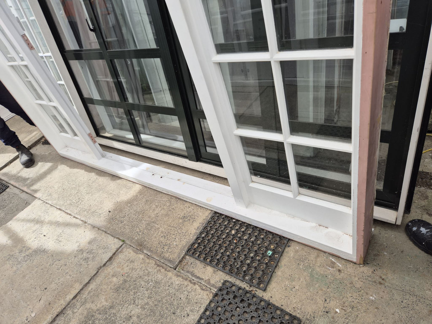 Colonial French doors, 10 lites 2120 H x 2860 W #2311
