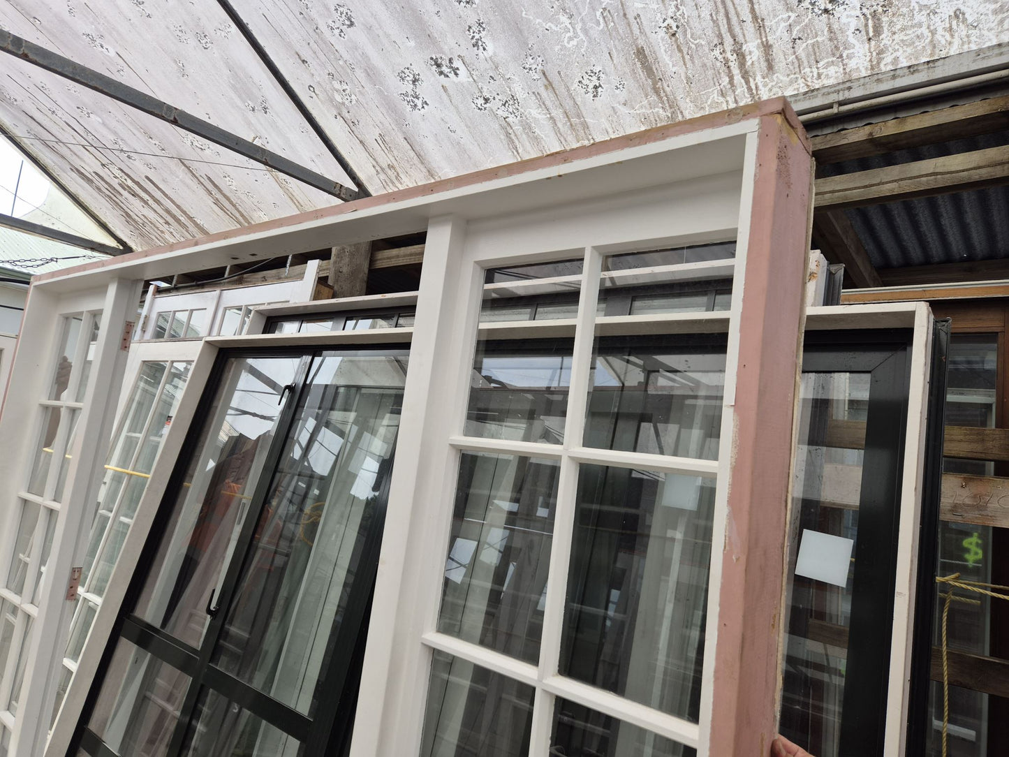 Colonial French doors, 10 lites 2120 H x 2860 W #2311