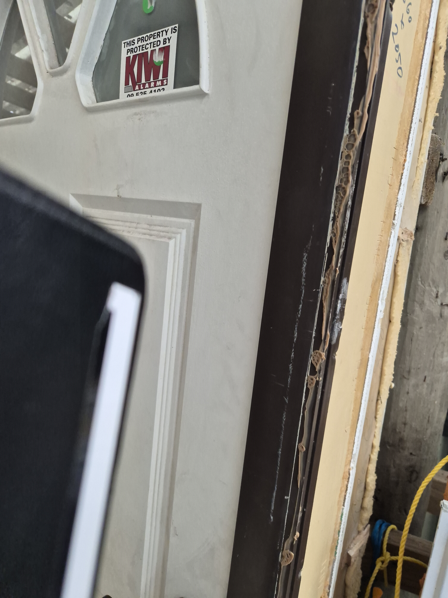 Entrance Door 2050 H x 880 opens inwards #2322