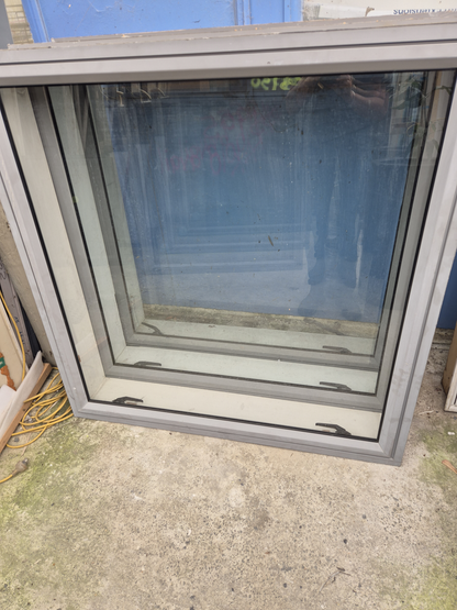 **SALE** Sandstone Grey Aluminium opening Windows 1190x1190 #2319