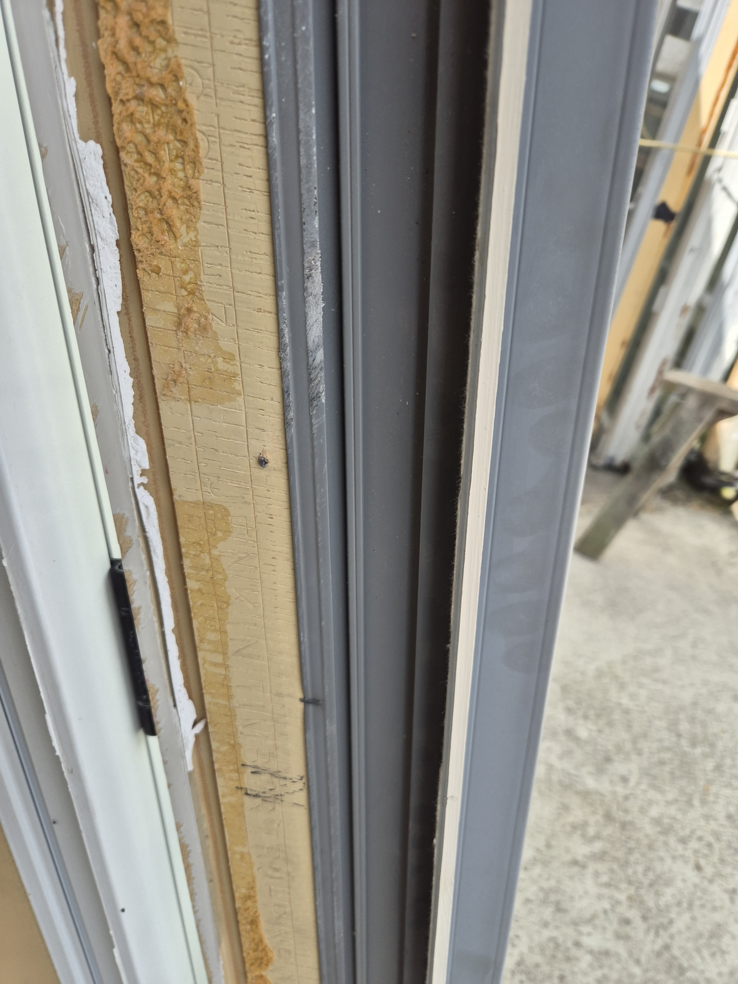 Double Glazed, Sandstone Grey Ranchslider 1.8m Wide #2325