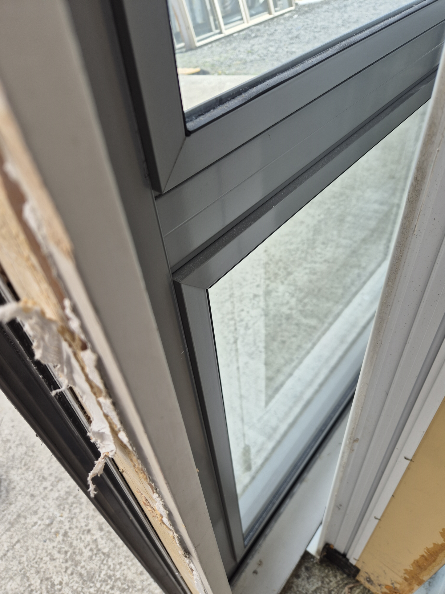 Double Glazed, Sandstone Grey Ranchslider 1.8m Wide #2325