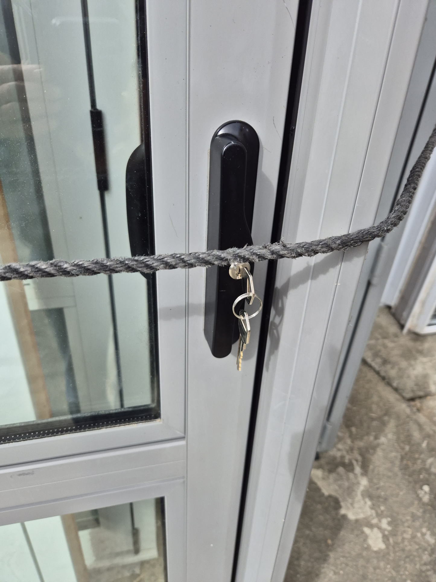 Double Glazed, Sandstone Grey Ranchslider 1.8m Wide #2325