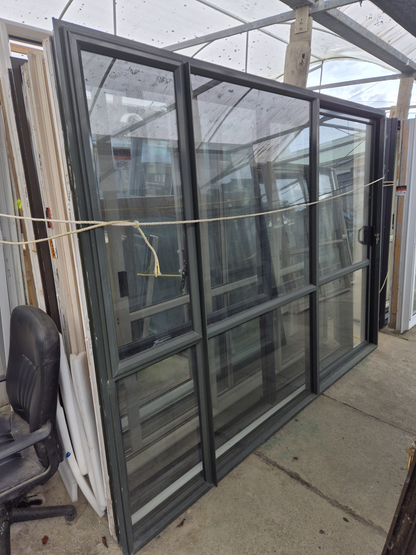 Karaka Green Ranchslider with window 2 H x 2.7W #2335