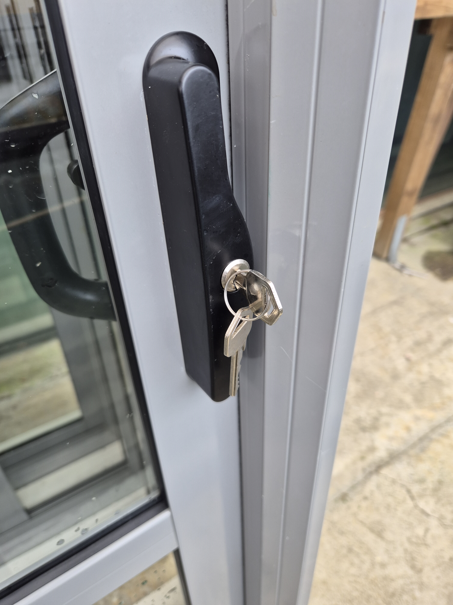 Grey Ranchslider 1960 H x 1500 W #2337