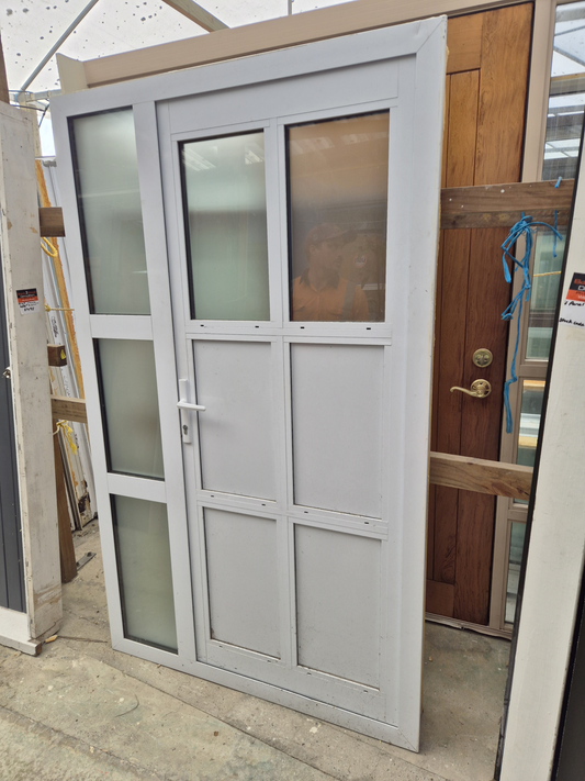 Modern Double Glazed Entranceway 2m H x 1.2 W #2343