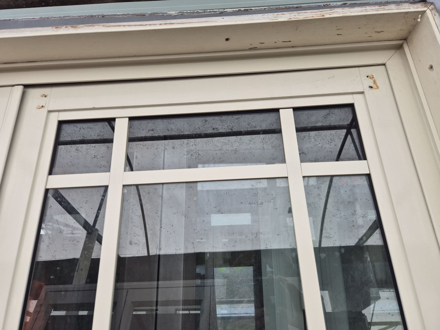 Aluminium Bifolding Door with outside access 2.1 x 2.1m #2342