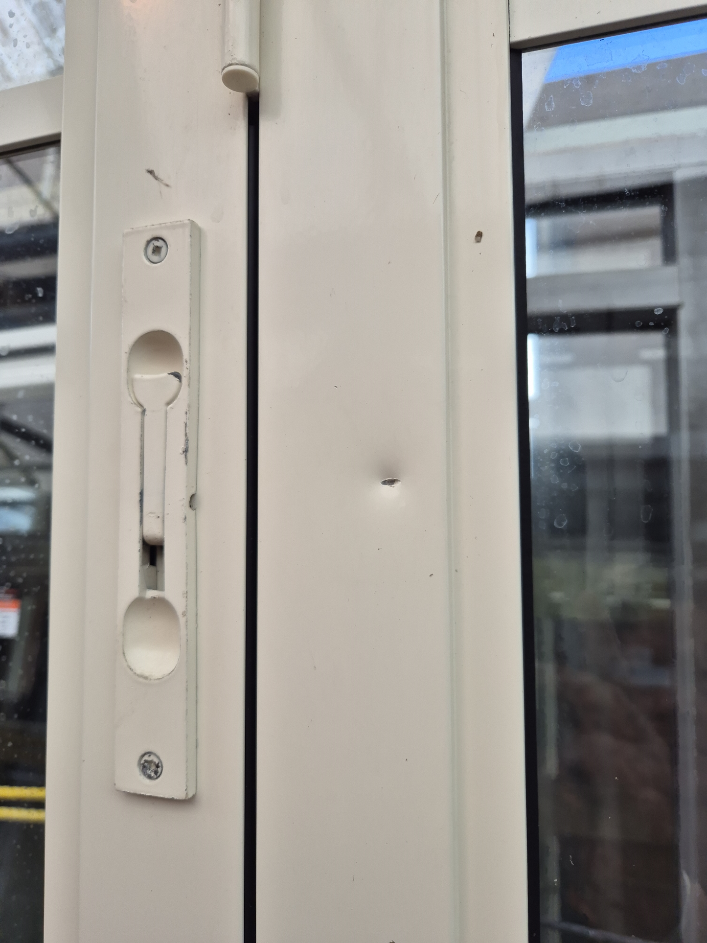 Aluminium Bifolding Door with outside access 2.1 x 2.1m #2342