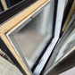 Aluminium window 800x800 Frosted glass, opens #2347