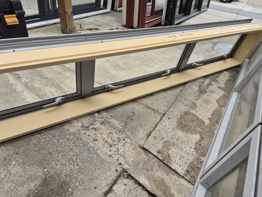 Highlight Aluminium window 380 H x 2430 W #2345