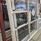 Lot of Cream Joinery, priced individually. Ranchsliders, Leadlite door, Windows