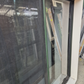 Karaka Green Aluminium Window with flyscreen 1520 H x 2200 W #2357