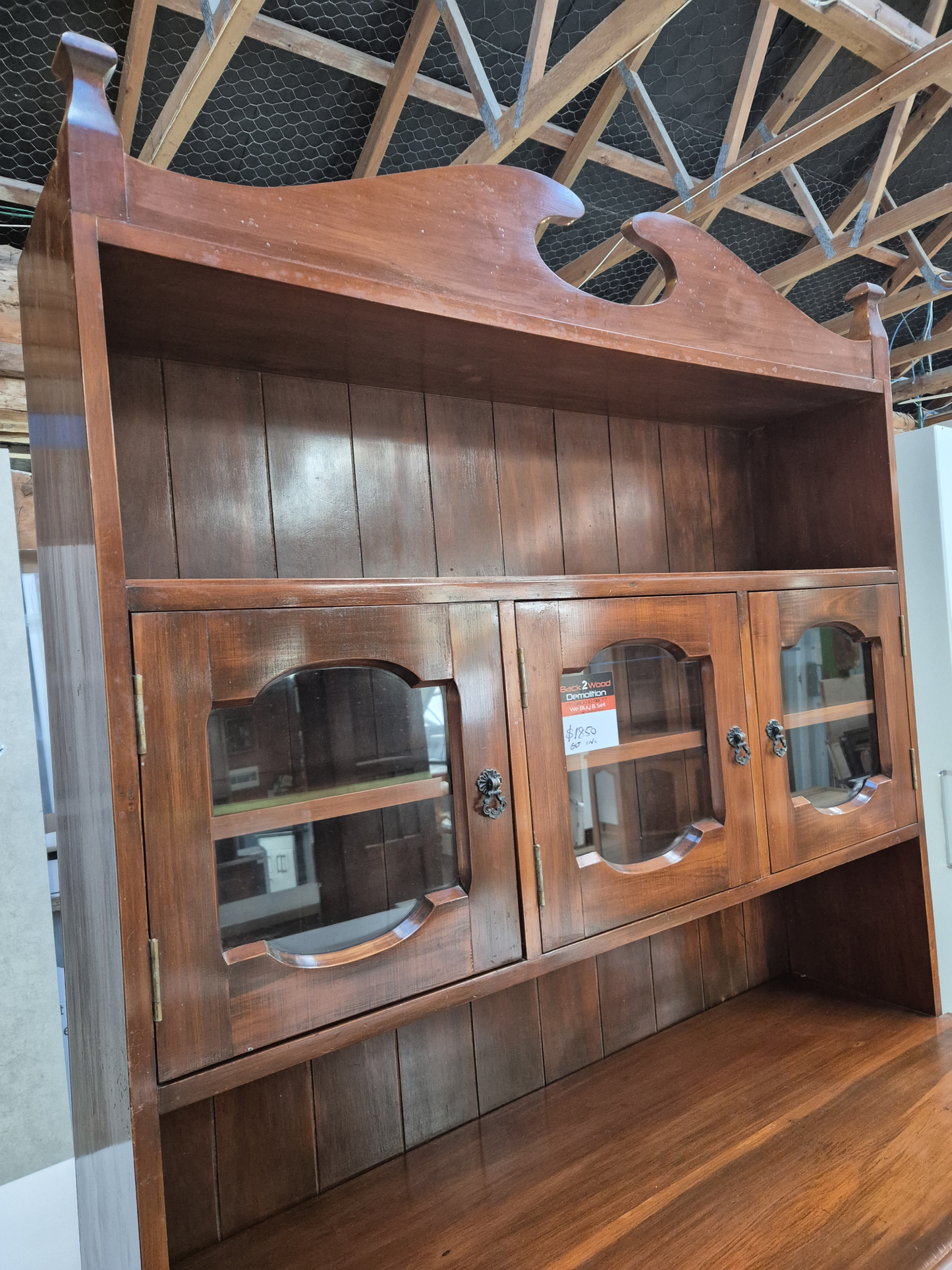 Welsh Dresser 1270 W x 540 D x 2120 H #2362