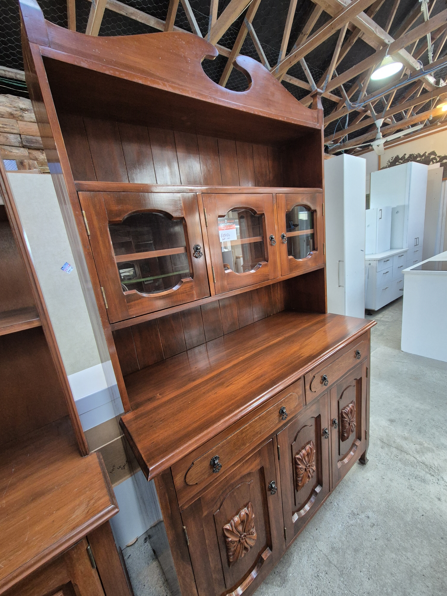 Welsh Dresser 1270 W x 540 D x 2120 H #2362