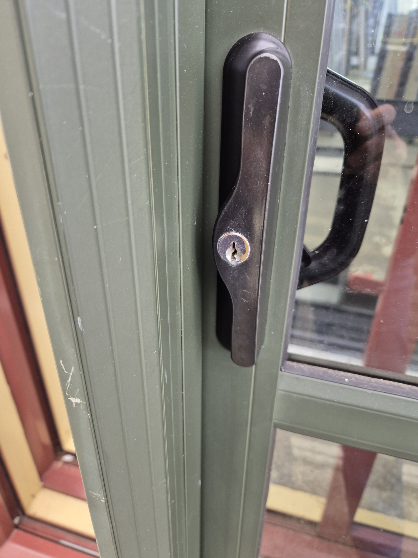 Stacker Sliding door with opening window 2m H x 2.3 W #2358