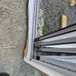 White Bifolding door 2110 H x 3200 W Good Cond. #2359