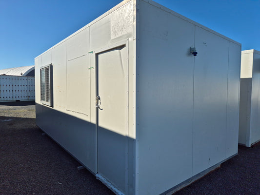 DOUBLE GLAZED JOINERY NZ Made 6m x 3m  Portacom with air con unit