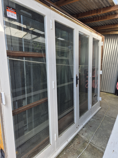 Cedar French Doors / Bifolds 2055 H x 2810 W #2312