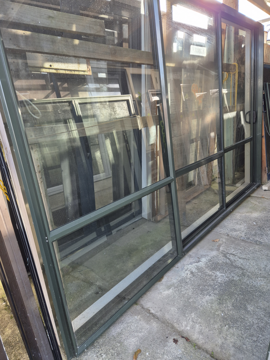 Karaka Green Stacker, Double Sliding Door 2130 H x 3290 W #2365