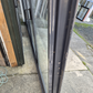 Denim Blue Bifolding Doors 2 H x 3.1 W #2367