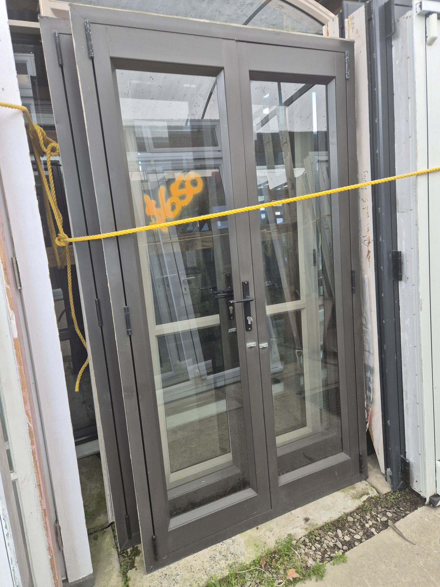 Ironsand French doors 2m H x 1110 W #2313