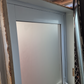 White Double Glazed Door, opens outward 1990 H x 800 W #2369