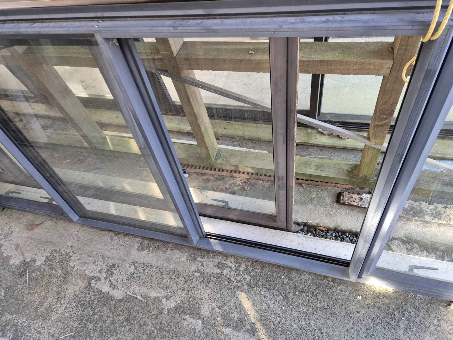 Aluminium window, Sliding & awning opening 1 H x 2.7W #2375