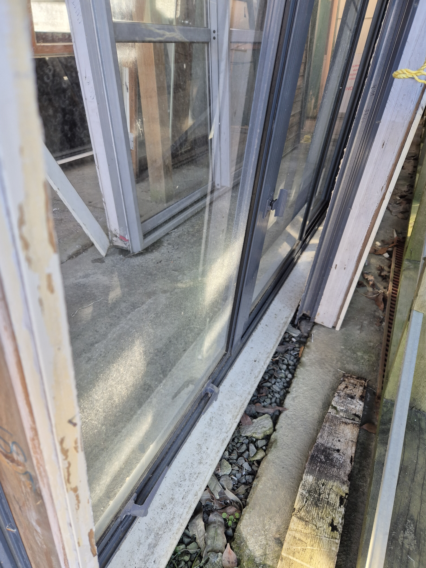 Aluminium window, Sliding & awning opening 1 H x 2.7W #2375