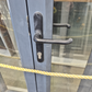 Aluminium French doors 2 H x 1.6W #2376
