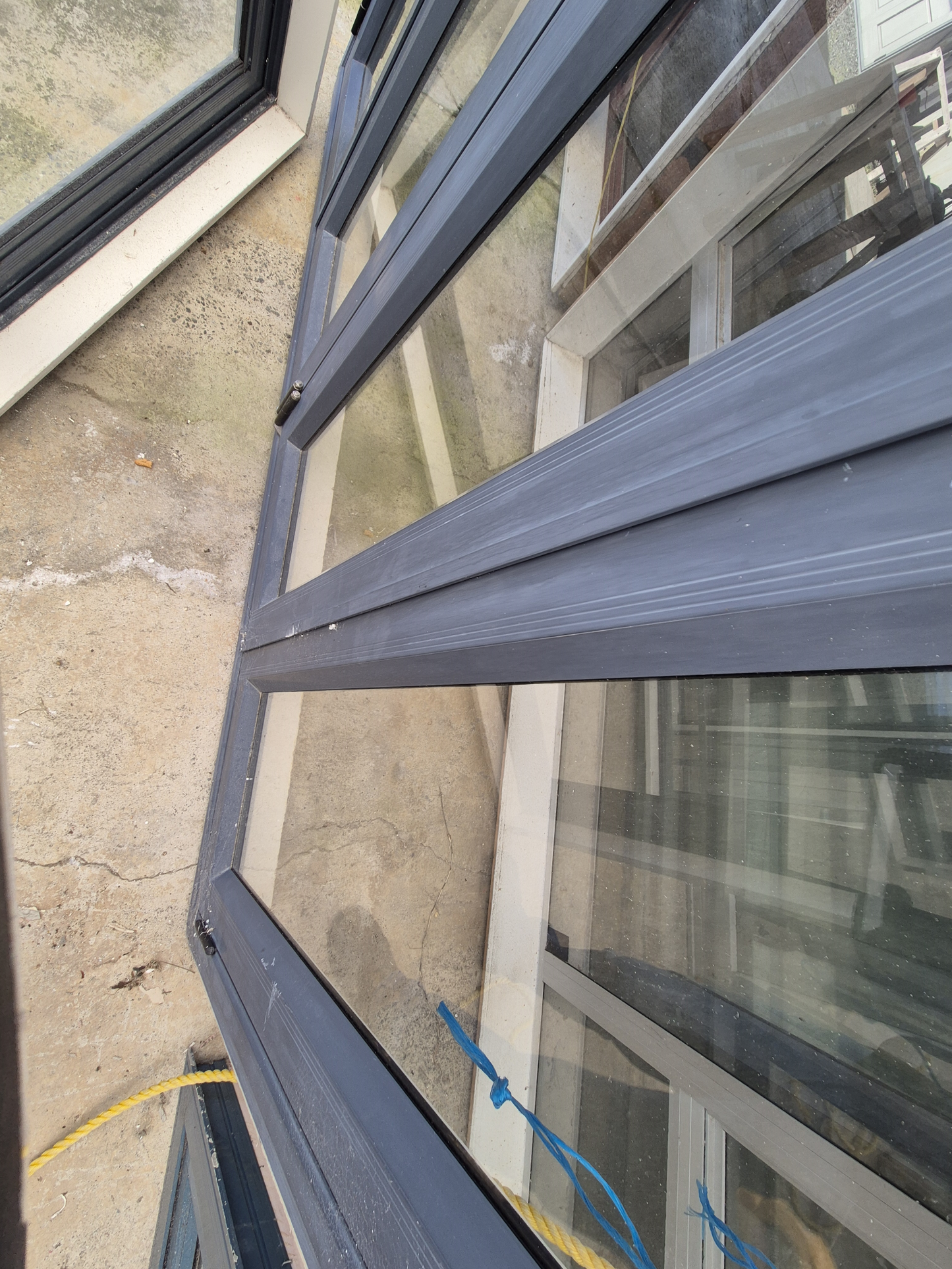Aluminium Bi-folding door 2 H x 1.8 W #2377