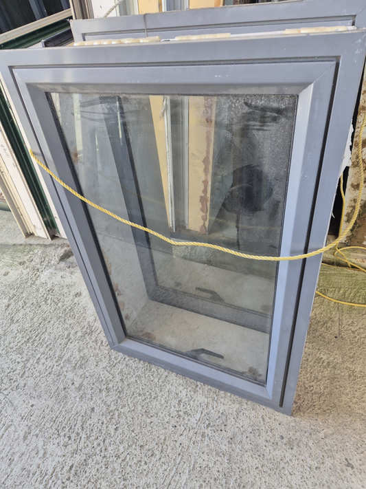 Sandstone Grey Aluminium Window 900 H x 600 W #2036