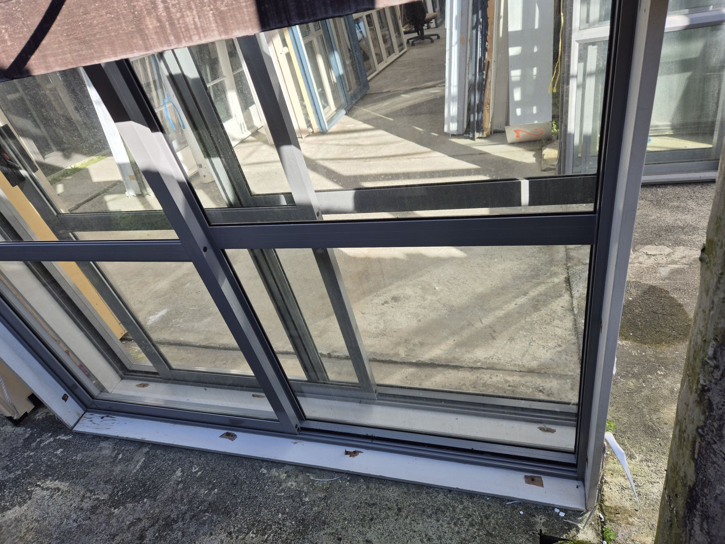 Sandstone Grey Ranchslider(s)1960H x 1.8W #2383 see matching joinery also listed