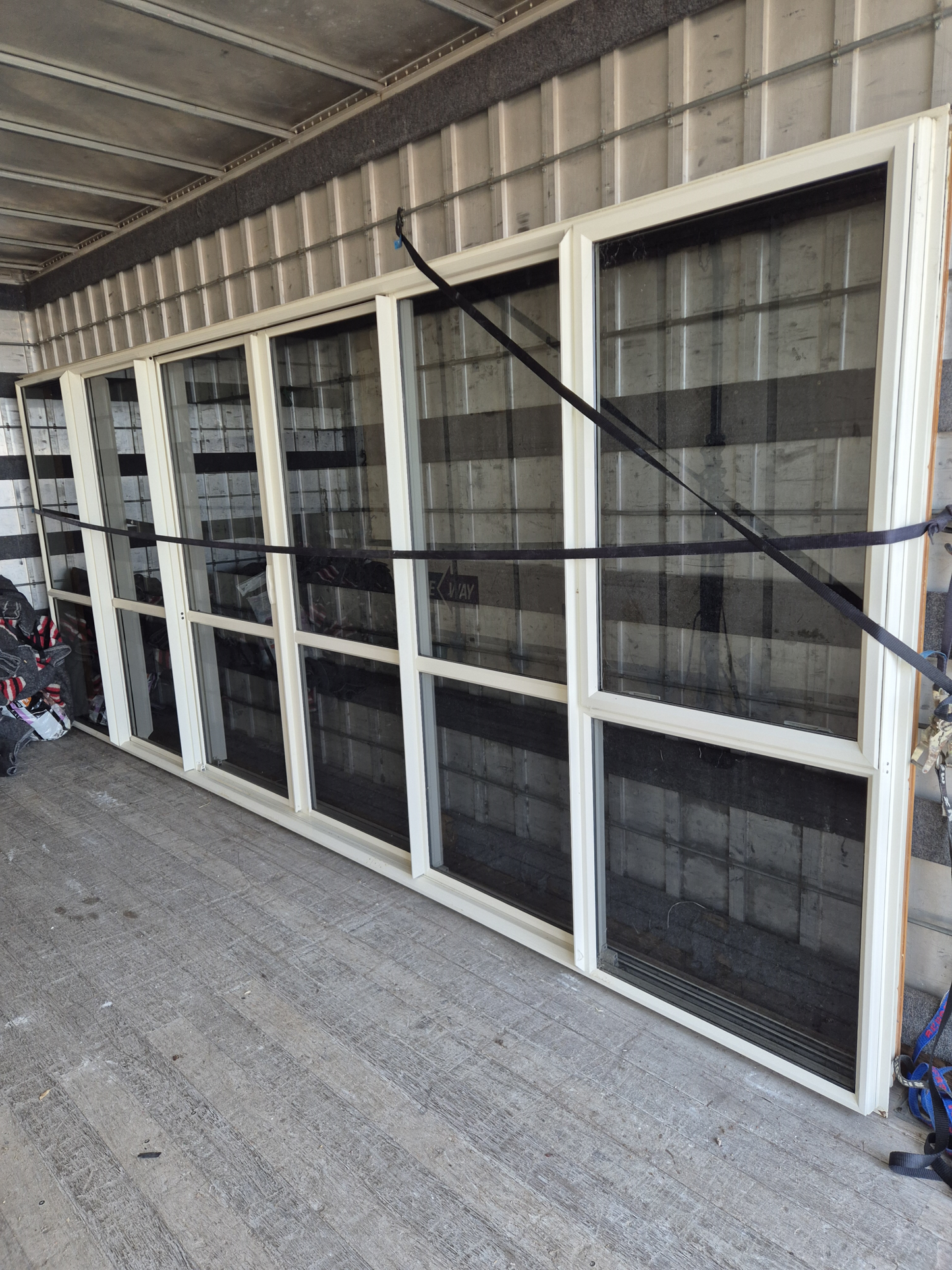 4 Door Stacker Slider / Biparting Sliding door 2m H x 4.8W #2109