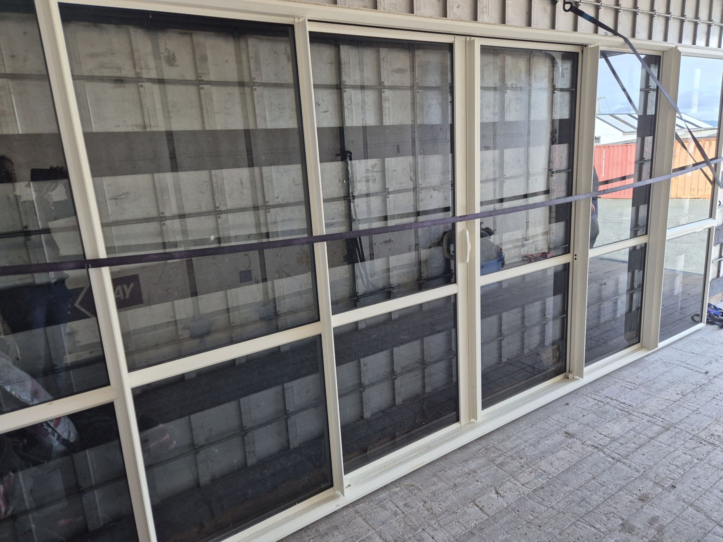 4 Door Stacker Slider / Biparting Sliding door 2m H x 4.8W #2109
