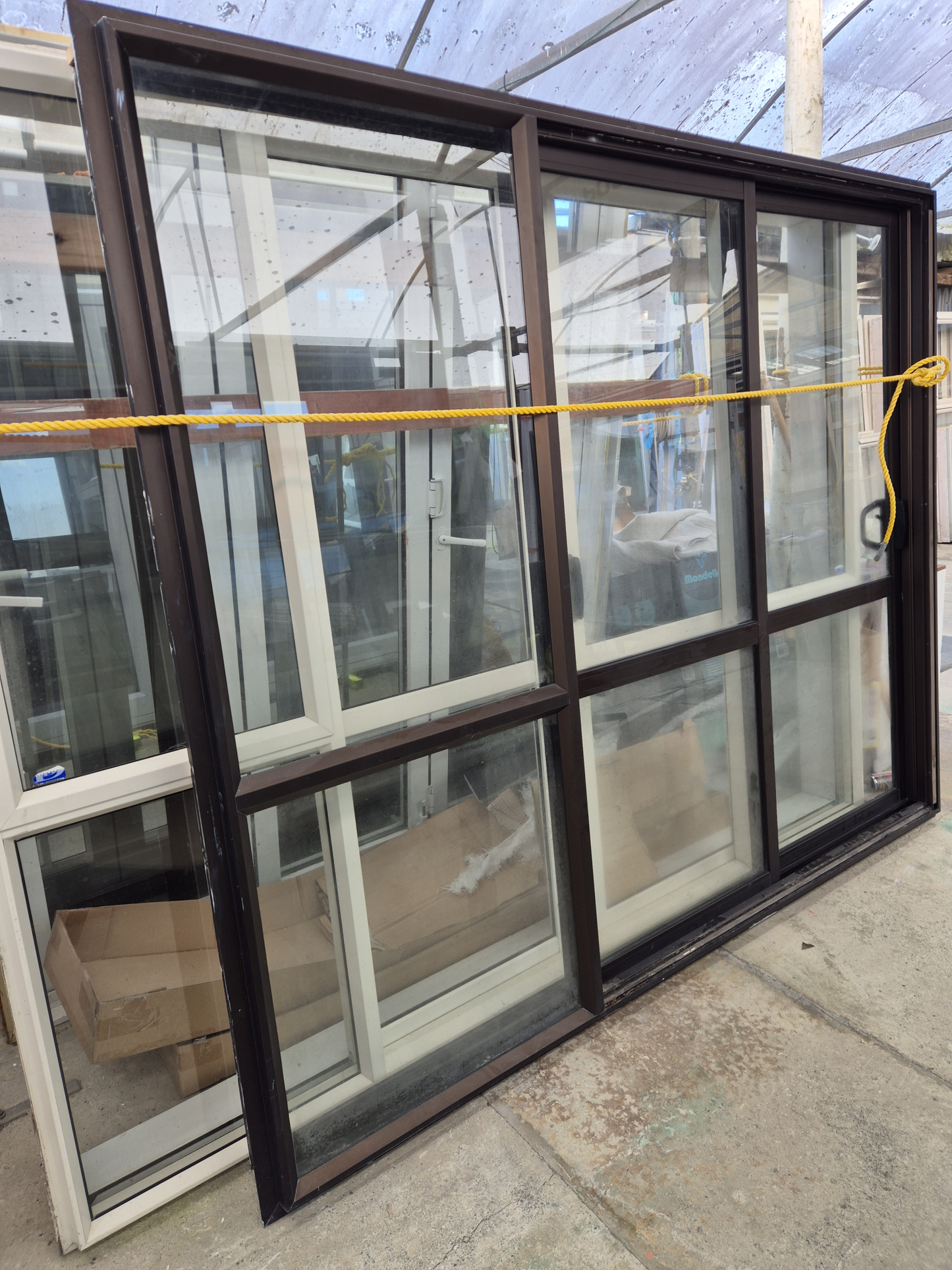 Bronze Stacker Sliding door 2mH x 2.4 W #2079