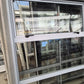 White Ranchslider with opening windows 2m H x 2.4 W #2073