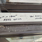 Modern Aluminium Window Double opening 1m H x 1.8W #2069