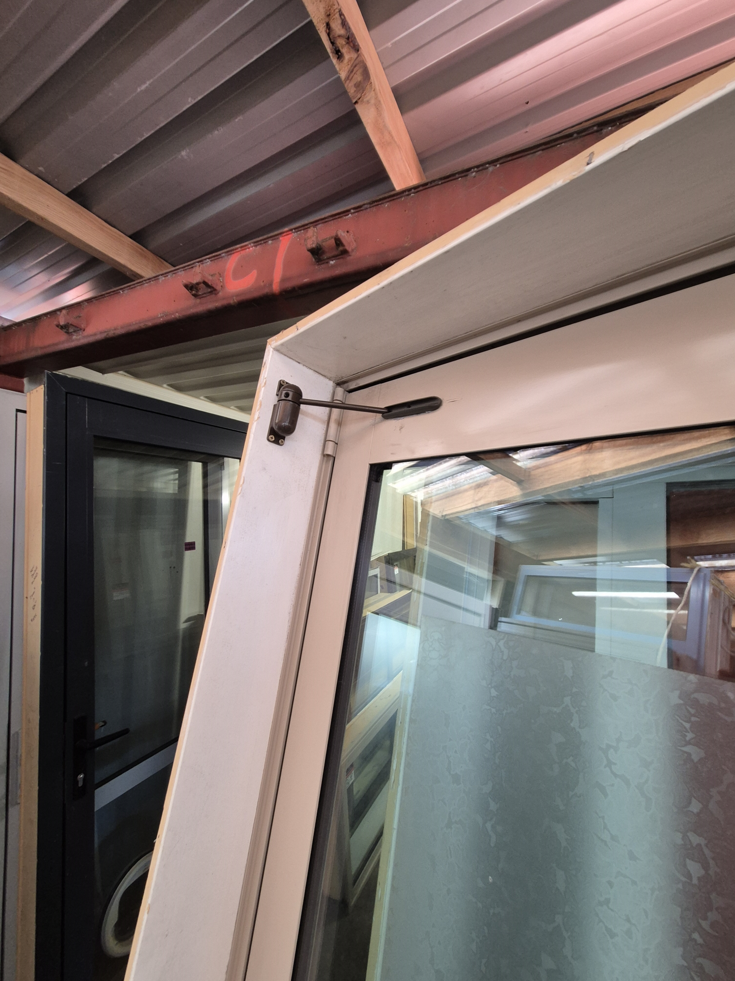 Double Glazed Entrance door 2150 H x 1340 W #2074