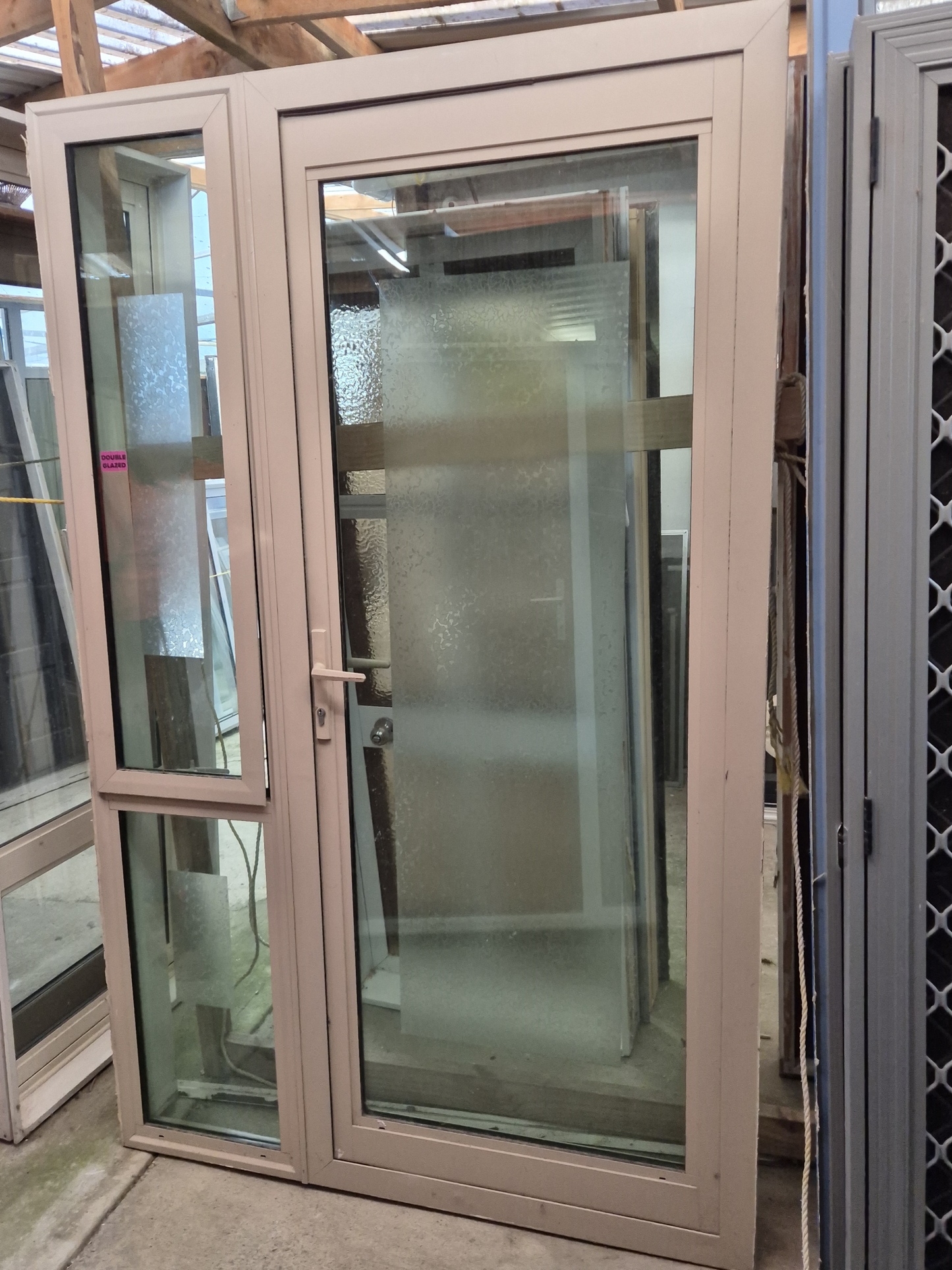 Double Glazed Entrance door 2150 H x 1340 W #2074