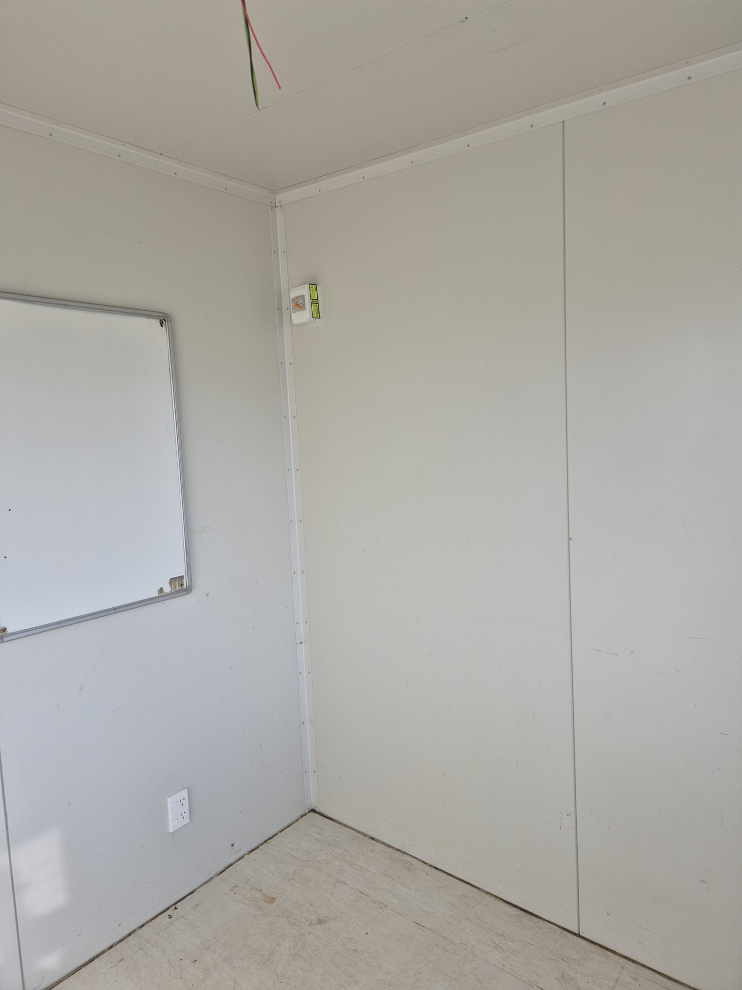 Small Portacom 2.4mSq Double glazed sliding windows. Matchin6x3m also available