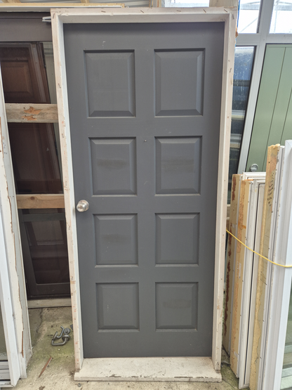 Single Exterior Wooden door 2030 H x 930 W #2067