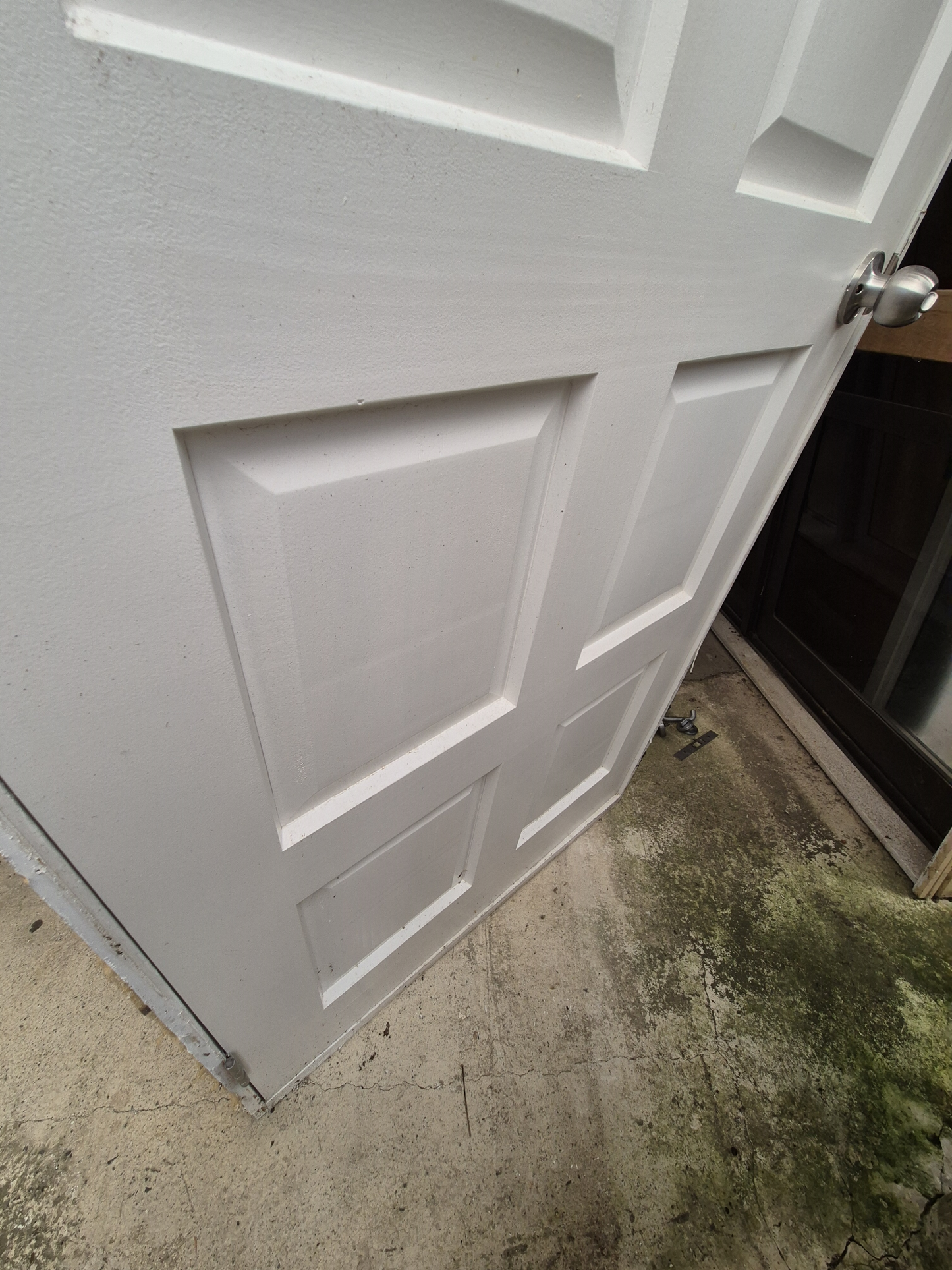 Single Exterior Wooden door 2030 H x 930 W #2067