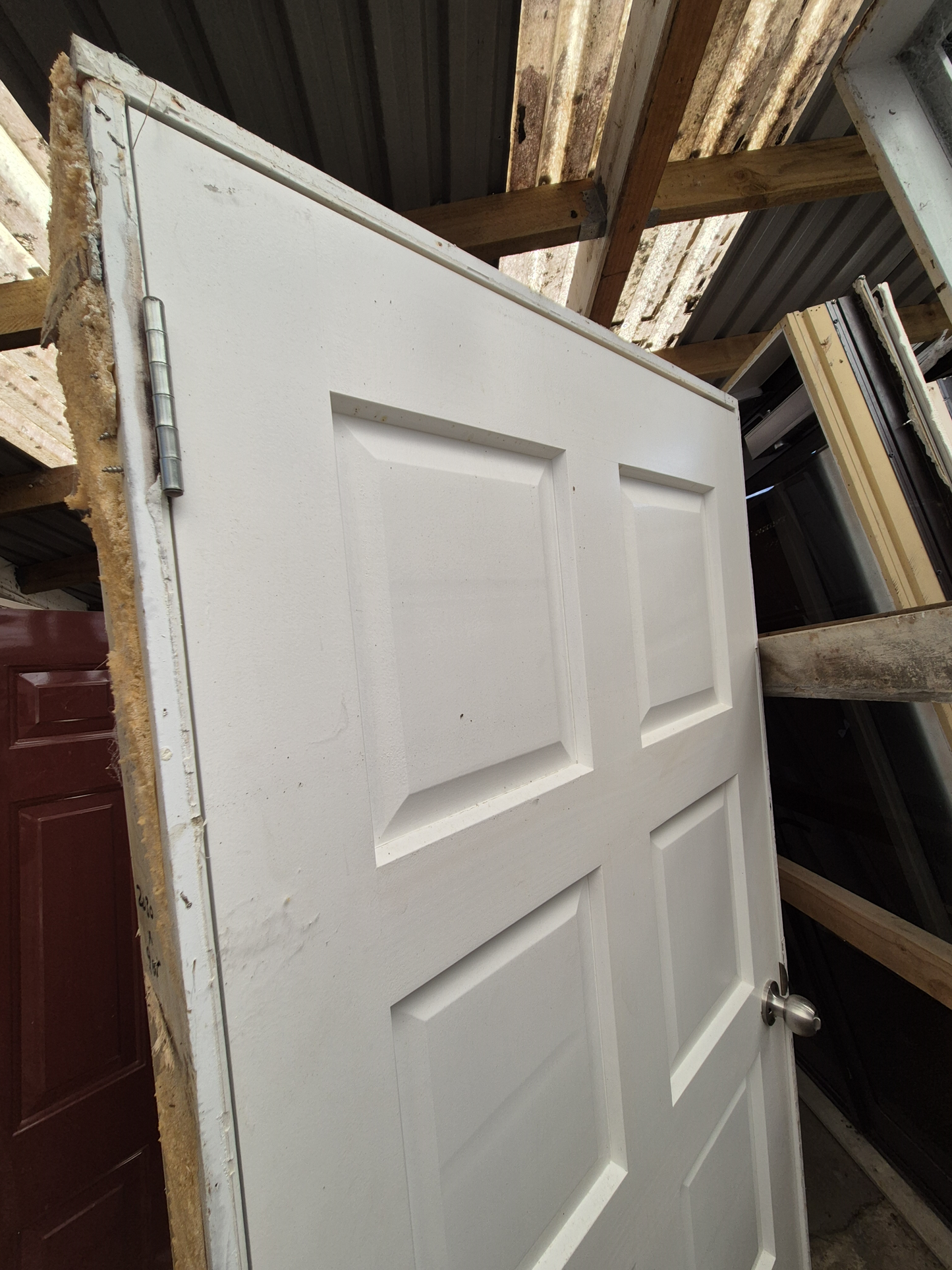 Single Exterior Wooden door 2030 H x 930 W #2067