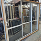 Cream Stacker Sliding Door 2m H x 2.4 W Gd Cond #2071