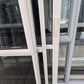 Cream Stacker Sliding Door 2m H x 2.4 W Gd Cond #2071
