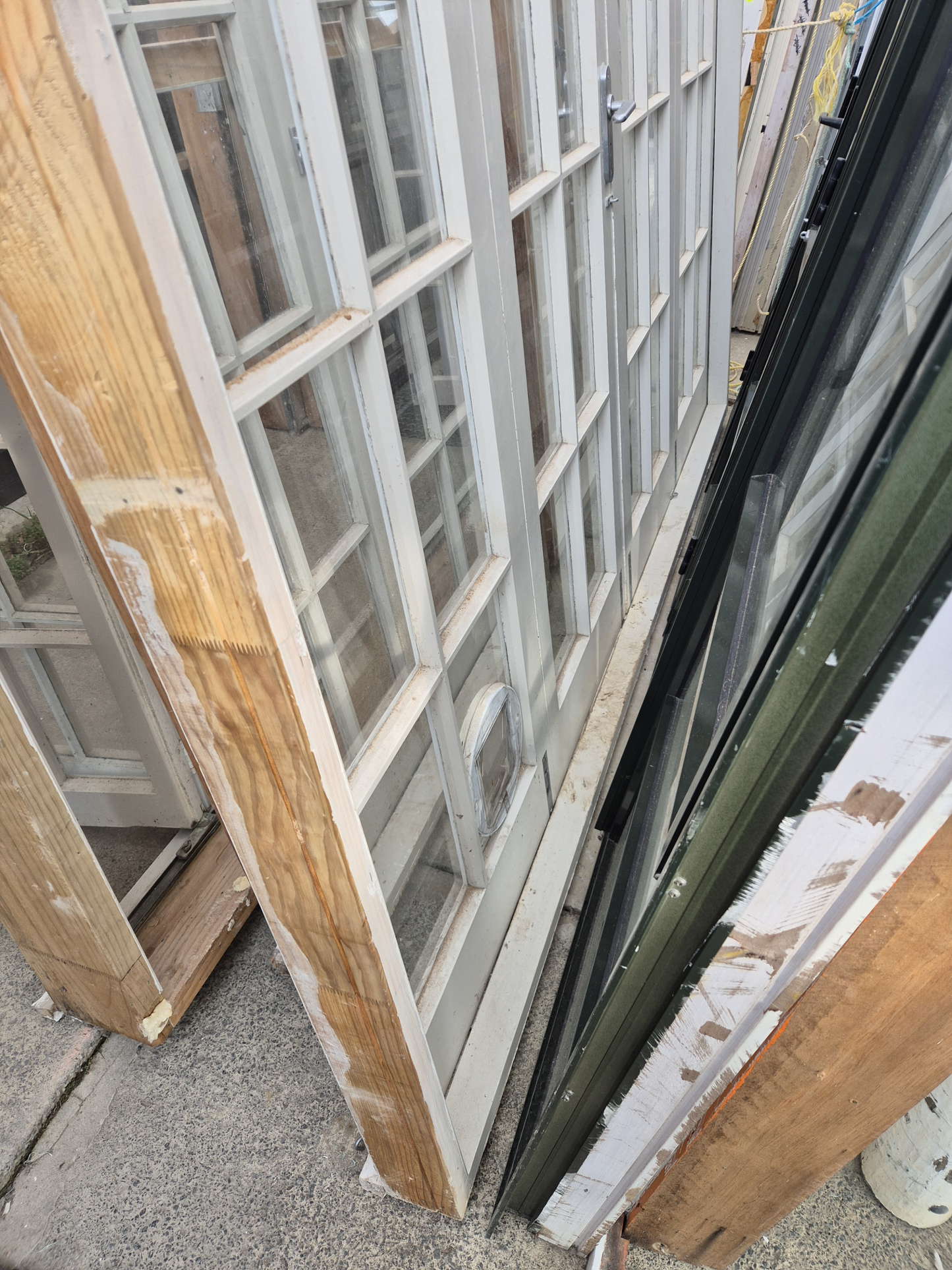 Colonial Wooden Bifolding Doors 2075 H x 2700 W #2504
