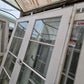 Cedar Double Glazed Wooden French doors 2070 H x 1505 #2080