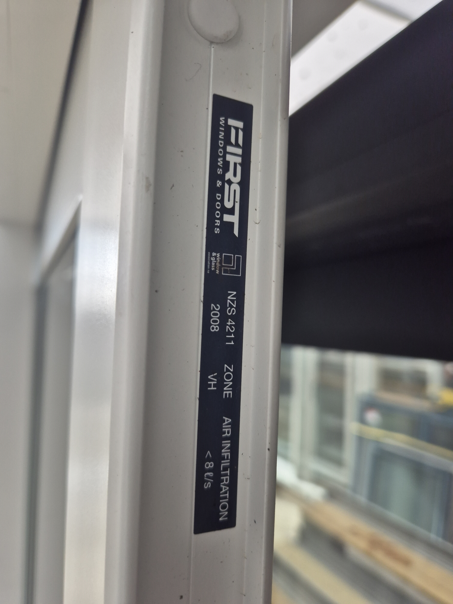 White Double Glazed Ranchslider 2050 H x 1800 W #2082 see matching doors